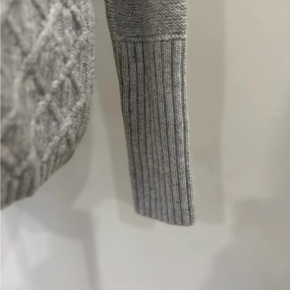 J.Crew Gray Merino Wool-Blend Sweater (Size XL)